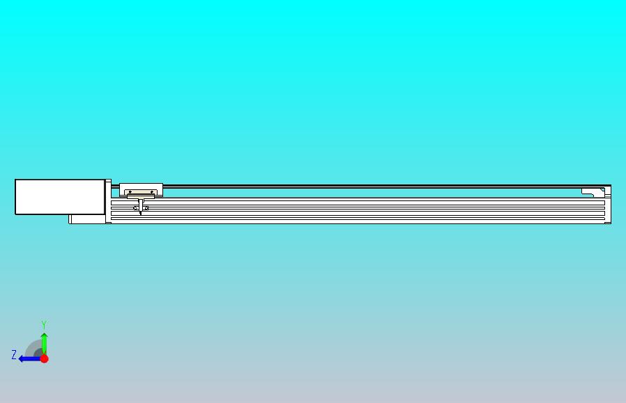 皮带直线轴半封闭可选导轨TPA-HNB-85S-90-L750-MR-C-P20-N3