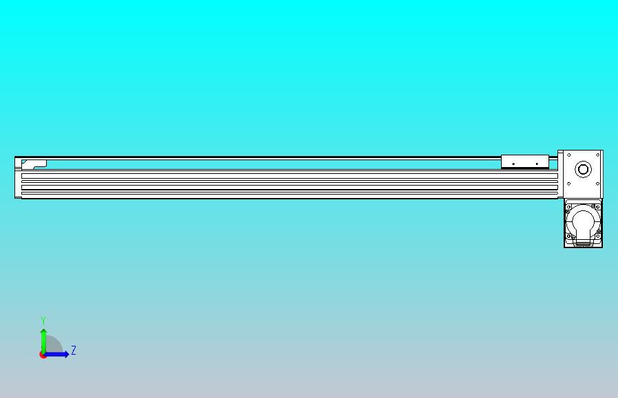 皮带直线轴半封闭可选导轨TPA-HNB-85S-90-L750-RP-C-P20-N3