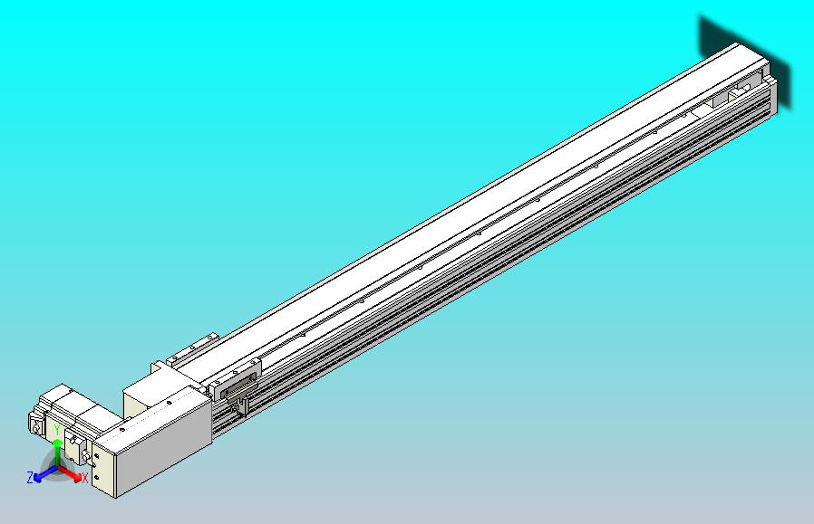 皮带直线轴半封闭可选导轨TPA-HNB-85S-90-L800-MR-C-P20-N3