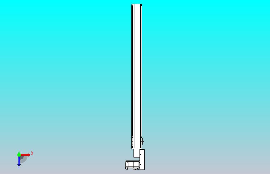 皮带直线轴半封闭可选导轨TPA-HNB-85S-90-L1000-MR-C-P20-N3