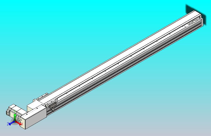 皮带直线轴半封闭可选导轨TPA-HNB-85S-90-L1050-MR-C-P20-N3