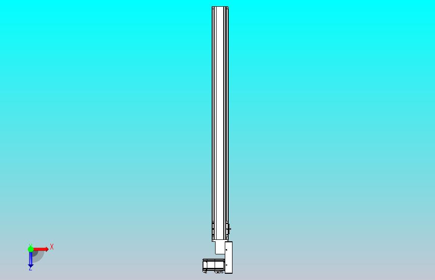 皮带直线轴半封闭可选导轨TPA-HNB-85S-90-L1050-MR-C-P20-N3