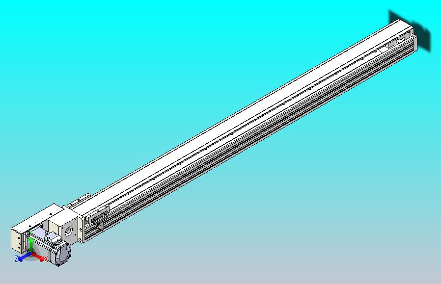 皮带直线轴半封闭可选导轨TPA-HNB-85S-90-L1100-ML-C-P20-N3