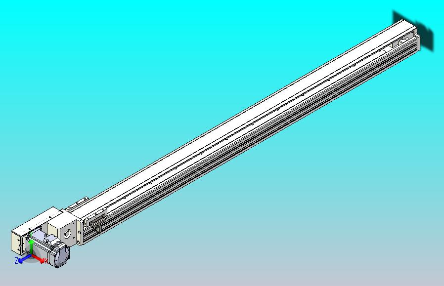皮带直线轴半封闭可选导轨TPA-HNB-85S-90-L1150-ML-C-P20-N3