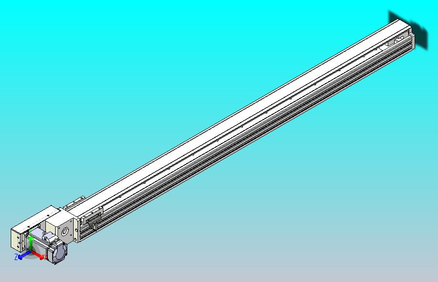 皮带直线轴半封闭可选导轨TPA-HNB-85S-90-L1200-ML-C-P20-N3