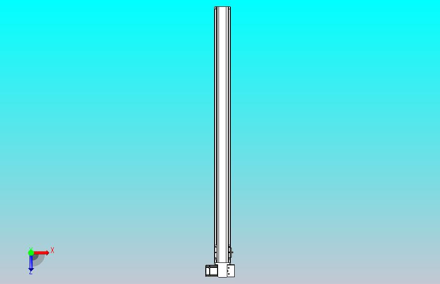皮带直线轴半封闭可选导轨TPA-HNB-85S-90-L1200-RP-C-P20-N3