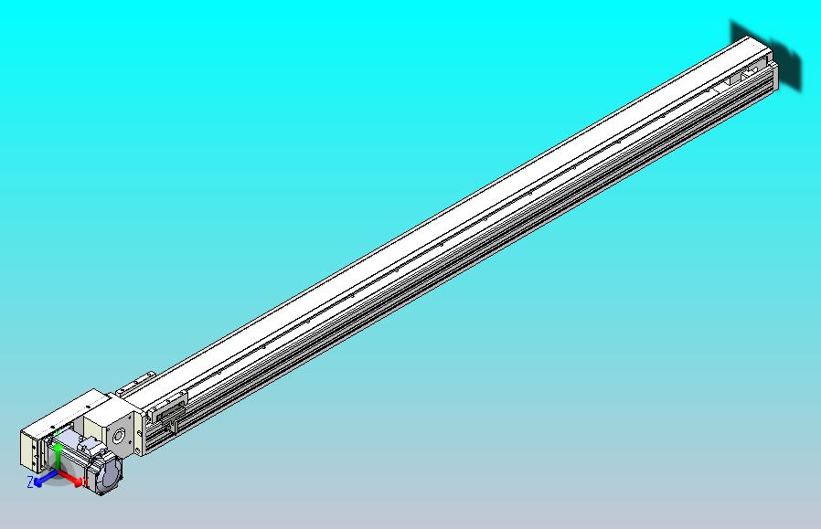 皮带直线轴半封闭可选导轨TPA-HNB-85S-90-L1250-ML-C-P20-N3