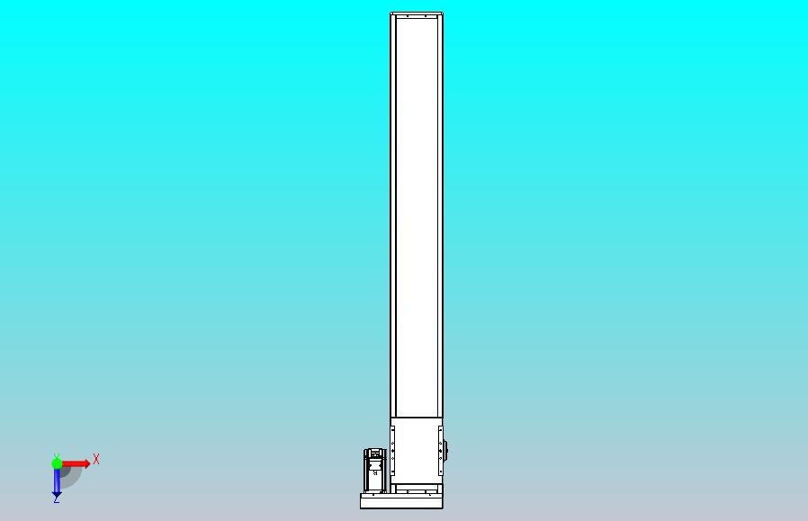 滚珠丝杠直线轴带导轨全封闭TPA-HCR-140D-2010C-L1050-ML-C-P40-N3