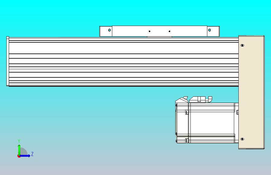 滚珠丝杠直线轴带导轨全封闭TPA-HCR-202D-2510C-L150-MP-C-P75-N3