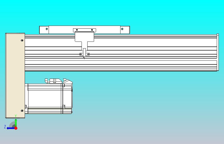 滚珠丝杠直线轴带导轨全封闭TPA-HCR-202D-2510C-L200-MP-Y-P75-N3