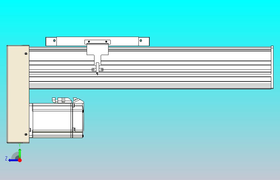 滚珠丝杠直线轴带导轨全封闭TPA-HCR-202D-2510C-L250-MP-C-P75-N3