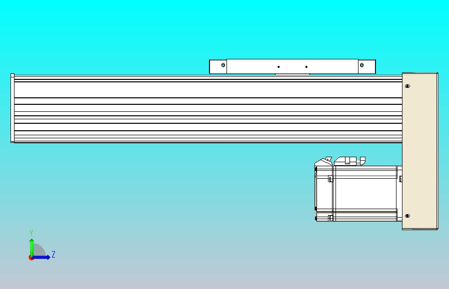 滚珠丝杠直线轴带导轨全封闭TPA-HCR-202D-2510C-L250-MP-Y-P75-N3