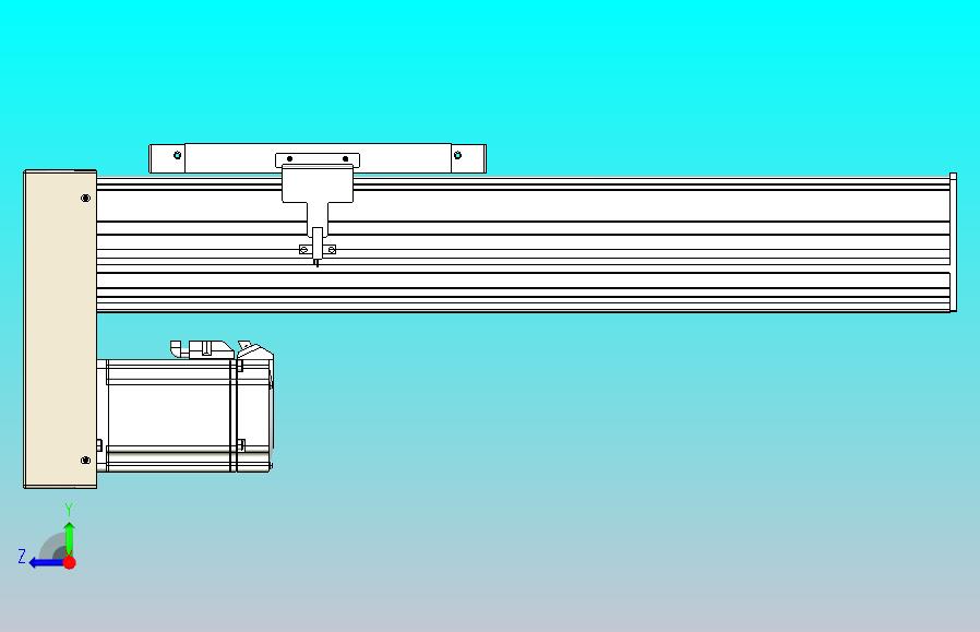 滚珠丝杠直线轴带导轨全封闭TPA-HCR-202D-2510C-L300-MP-C-P75-N3