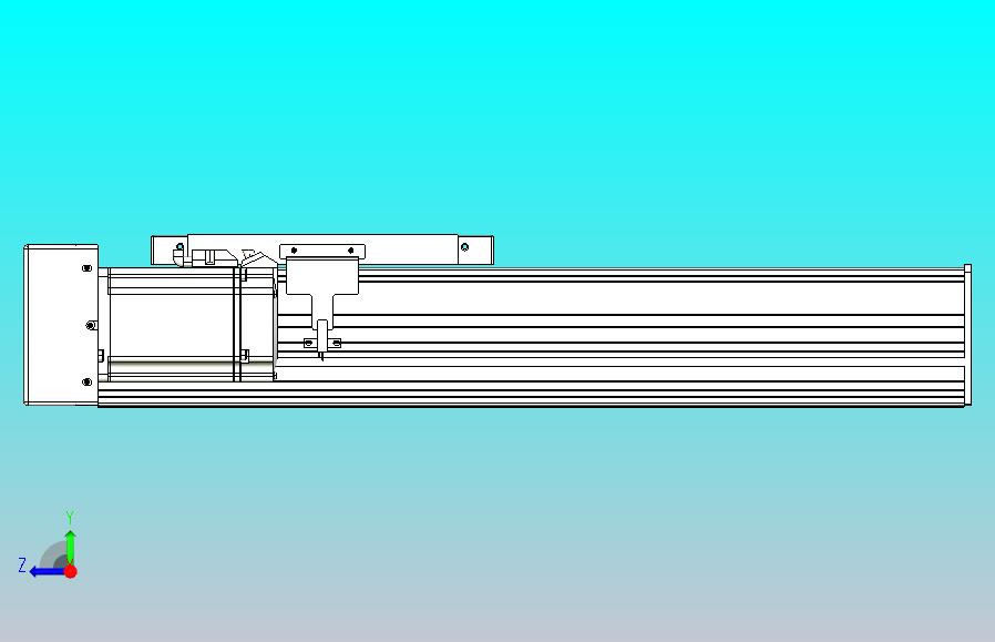 滚珠丝杠直线轴带导轨全封闭TPA-HCR-202D-2510C-L300-MR-Y-P75-N3