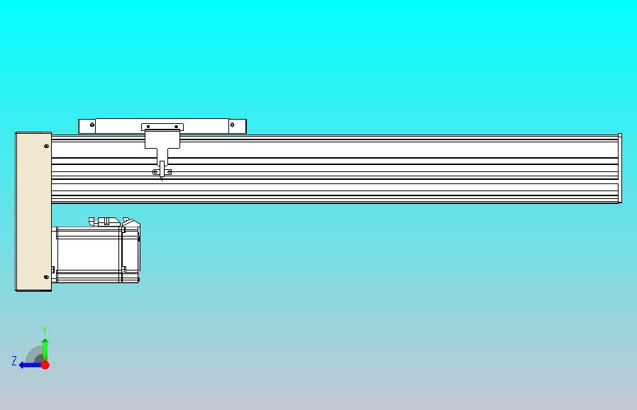 滚珠丝杠直线轴带导轨全封闭TPA-HCR-202D-2510C-L500-MP-Y-P75-N3