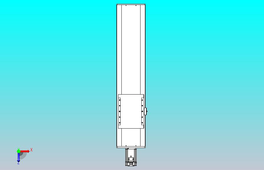 滚珠丝杠直线轴带导轨全封闭TPA-HCR-202D-2510C-L600-M-Y-P75-N3