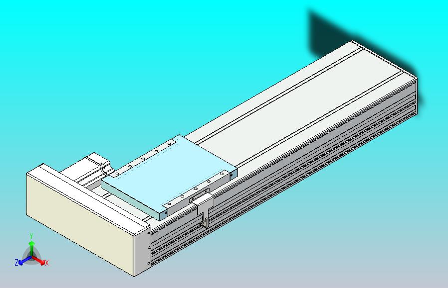 滚珠丝杠直线轴带导轨全封闭TPA-HCR-202D-2510C-L500-ML-Y-P75-N3