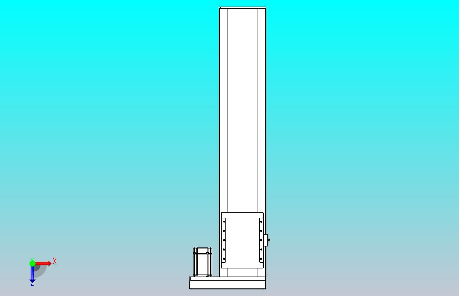 滚珠丝杠直线轴带导轨全封闭TPA-HCR-202D-2510C-L850-ML-Y-P75-N3