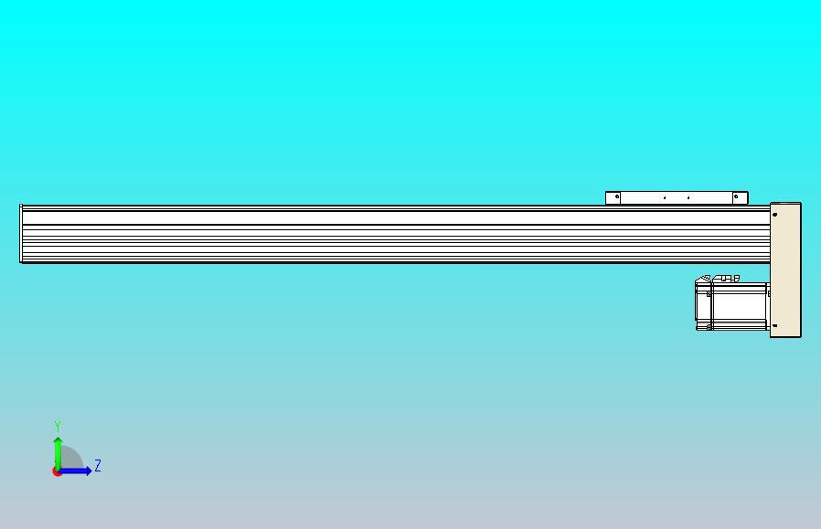 滚珠丝杠直线轴带导轨全封闭TPA-HCR-202D-2510C-L950-MP-Y-P75-N3