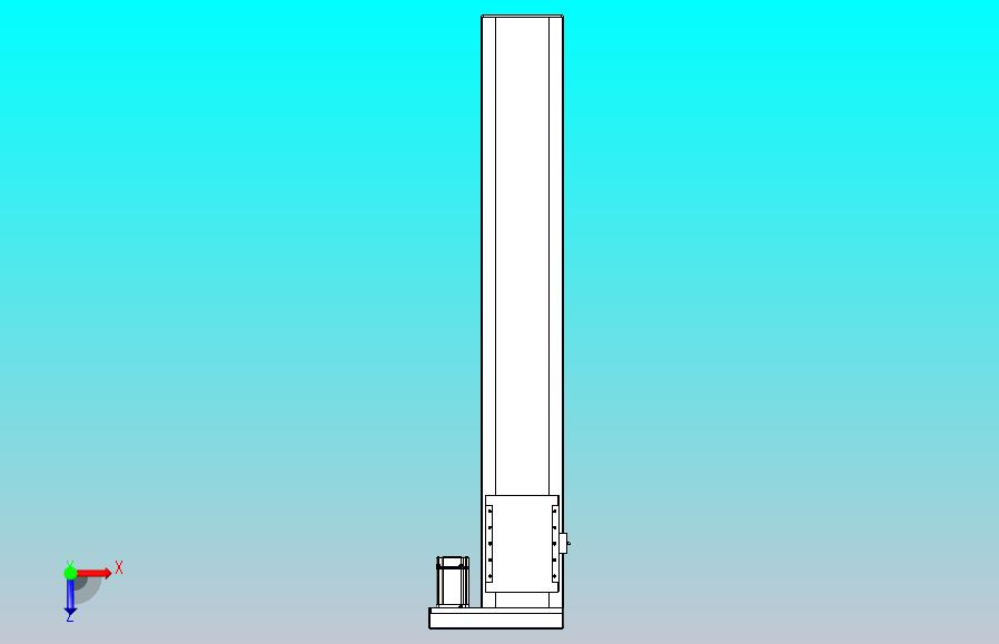 滚珠丝杠直线轴带导轨全封闭TPA-HCR-202D-2510C-L1150-ML-Y-P75-N3