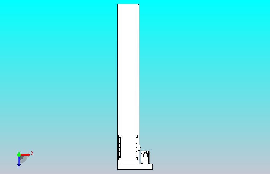 滚珠丝杠直线轴带导轨全封闭TPA-HCR-202D-2510C-L1200-MR-Y-P75-N3