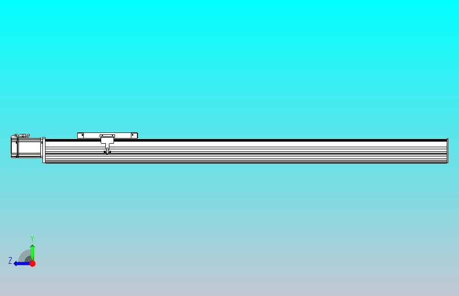 滚珠丝杠直线轴带导轨全封闭TPA-HCR-202D-2510C-L1200-M-Y-P75-N3