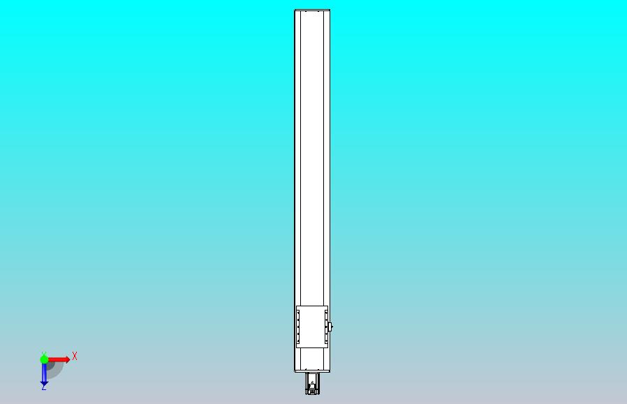 滚珠丝杠直线轴带导轨全封闭TPA-HCR-202D-2510C-L1650-M-Y-P75-N3