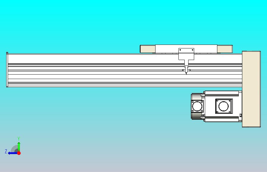 滚珠丝杠直线轴带导轨全封闭TPA-HCR-220D-3210C-L400-MP-Y-P1K-N3
