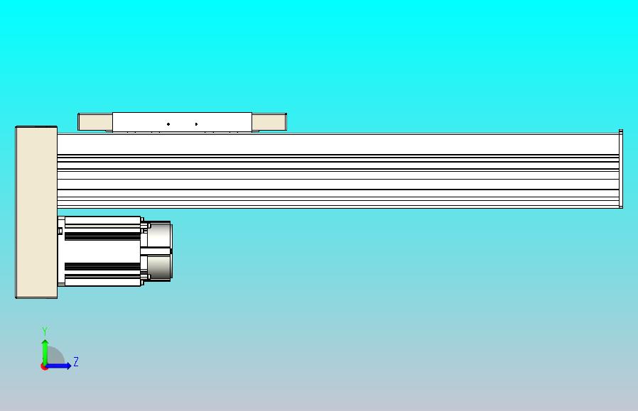 滚珠丝杠直线轴带导轨全封闭TPA-HCR-220D-3210C-L450-MP-C-P1K-N3