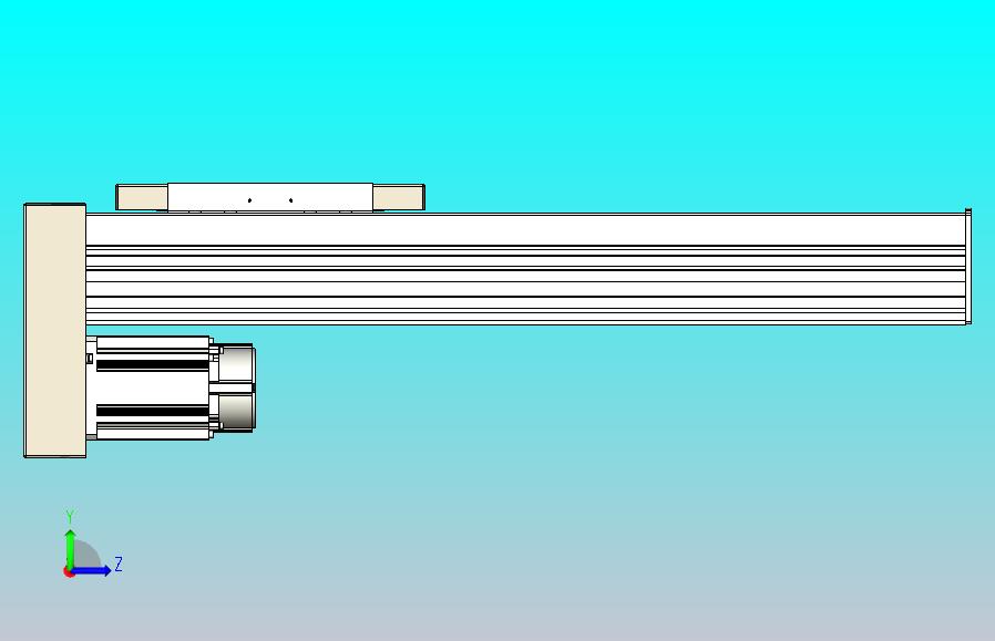 滚珠丝杠直线轴带导轨全封闭TPA-HCR-220D-3210C-L500-MP-Y-P1K-N3