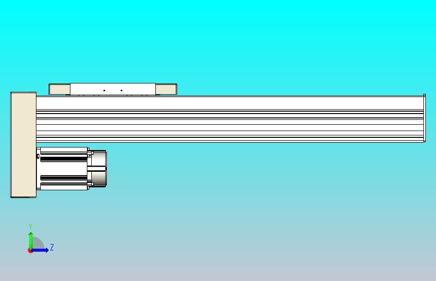 滚珠丝杠直线轴带导轨全封闭TPA-HCR-220D-3210C-L550-MP-C-P1K-N3