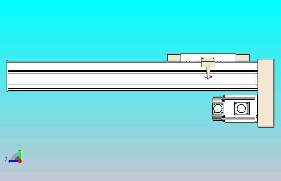 滚珠丝杠直线轴带导轨全封闭TPA-HCR-220D-3210C-L550-MP-C-P1K-N3