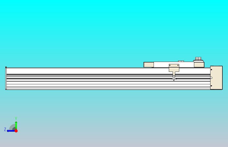 滚珠丝杠直线轴带导轨全封闭TPA-HCR-220D-3210C-L650-MR-C-P1K-N3