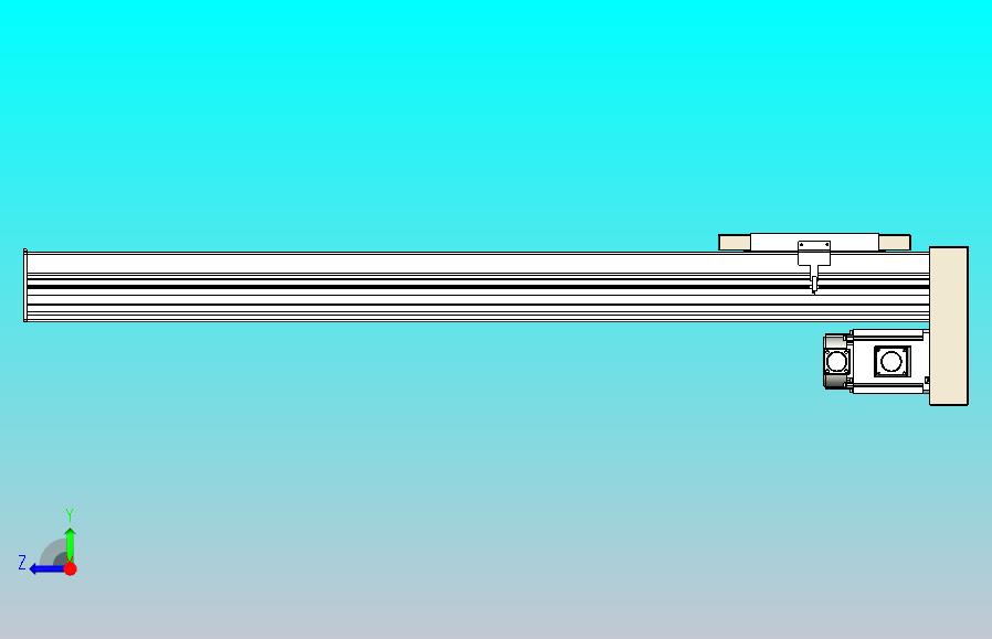 滚珠丝杠直线轴带导轨全封闭TPA-HCR-220D-3210C-L1050-MP-Y-P1K-N3