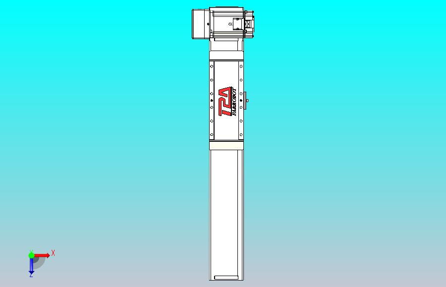 伺服电机集成皮带传动直线执行器TPA-OCB-100-192-L250-RU-P75-N3