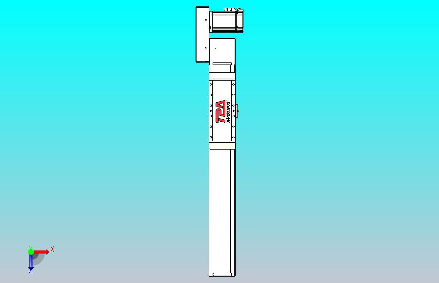 伺服电机集成皮带传动直线执行器TPA-OCB-100-192-L350-DR-P75-N3