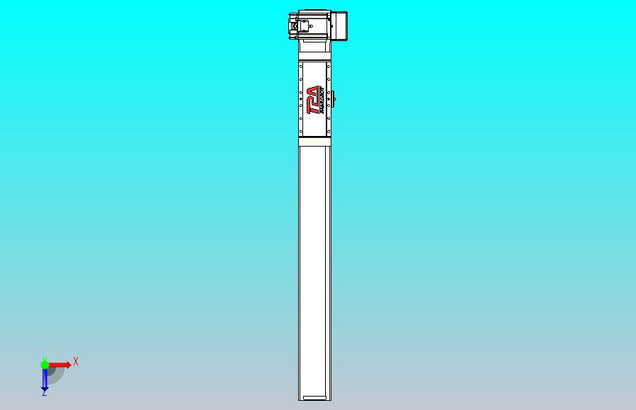伺服电机集成皮带传动直线执行器TPA-OCB-100-192-L650-LU-P75-N3
