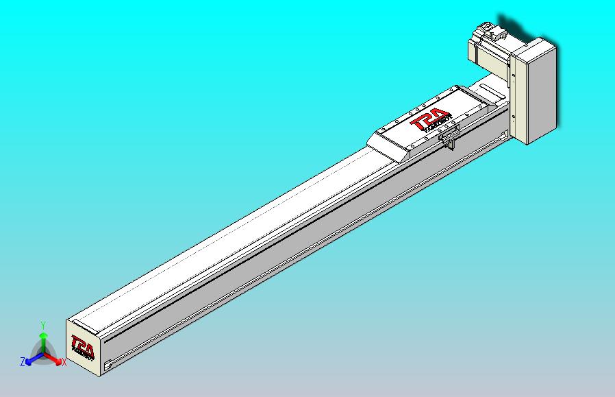 伺服电机集成皮带传动直线执行器TPA-OCB-100-192-L750-LU-P75-N3