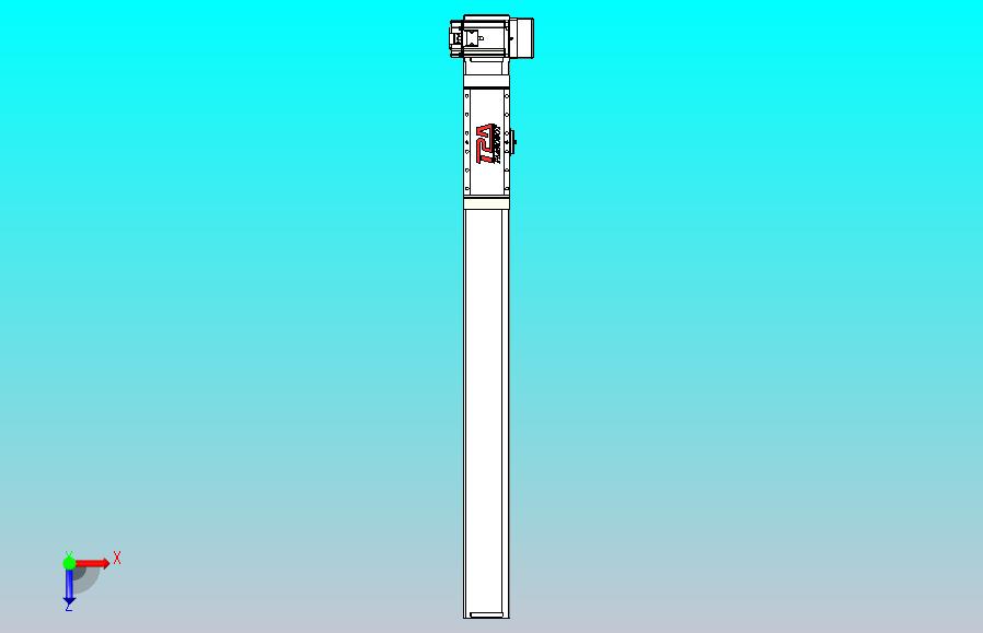 伺服电机集成皮带传动直线执行器TPA-OCB-100-192-L750-LU-P75-N3