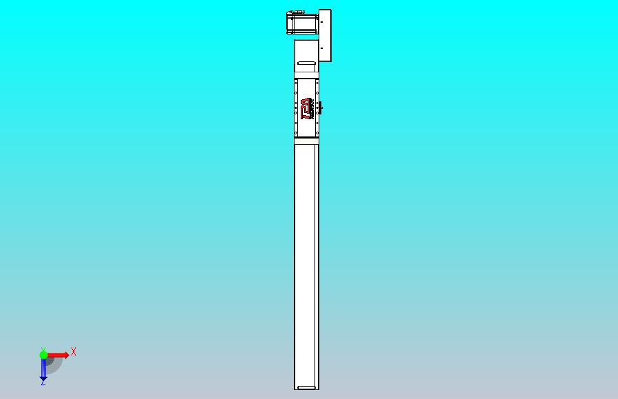 伺服电机集成皮带传动直线执行器TPA-OCB-100-192-L850-ML-P75-N3