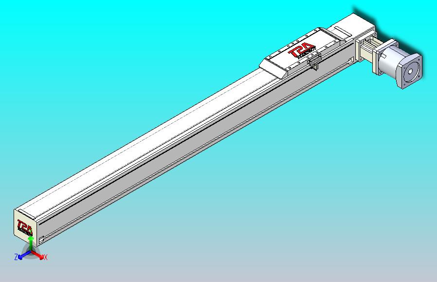 伺服电机集成皮带传动直线执行器TPA-OCB-100-192-L950-DL-J90-N3