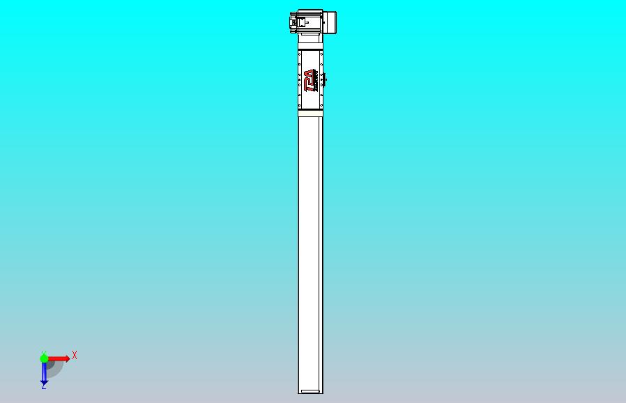 伺服电机集成皮带传动直线执行器TPA-OCB-100-192-L950-LU-P75-N3
