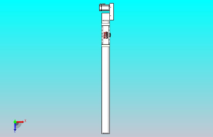 伺服电机集成皮带传动直线执行器TPA-OCB-100-192-L950-ML-P75-N3