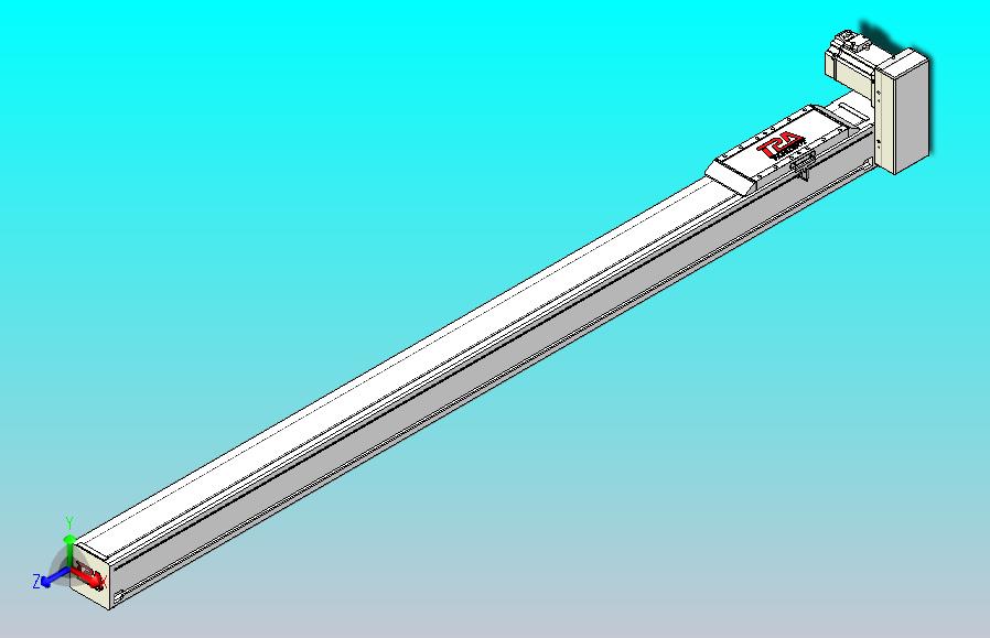 伺服电机集成皮带传动直线执行器TPA-OCB-100-192-L1450-LU-P75-N3