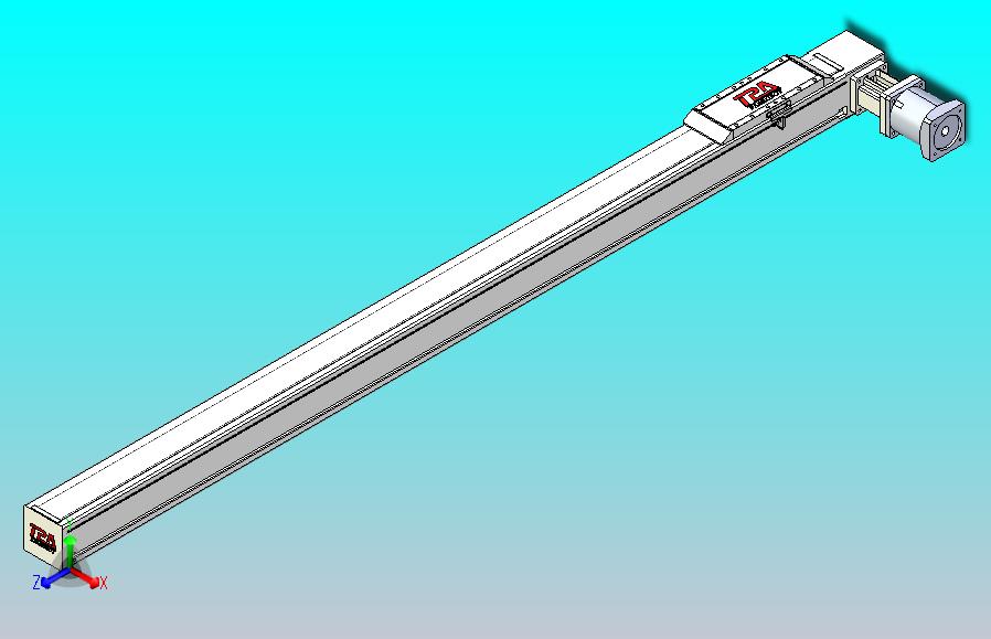 伺服电机集成皮带传动直线执行器TPA-OCB-100-192-L1550-DL-J90-N3