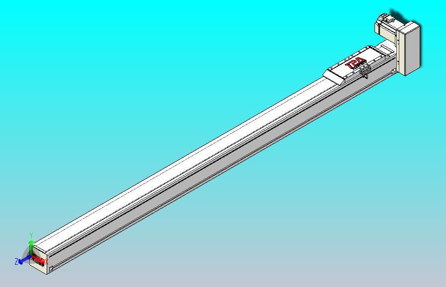 伺服电机集成皮带传动直线执行器TPA-OCB-100-192-L1550-LU-P75-N3