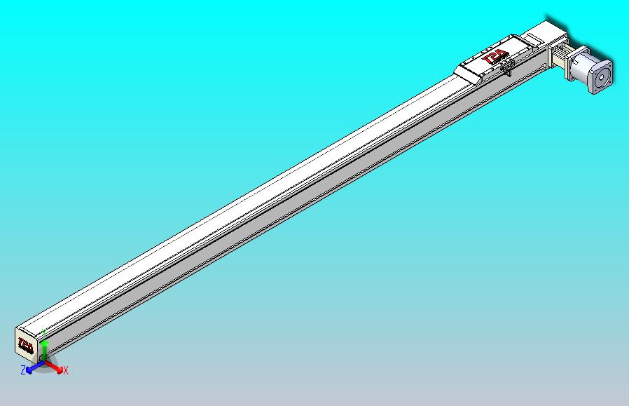 伺服电机集成皮带传动直线执行器TPA-OCB-100-192-L1850-DL-J90-N3