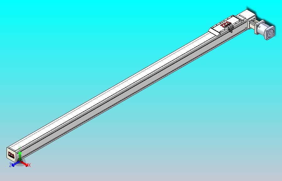 伺服电机集成皮带传动直线执行器TPA-OCB-100-192-L2050-DL-J90-N3