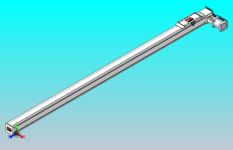 伺服电机集成皮带传动直线执行器TPA-OCB-100-192-L2250-DL-J90-N3