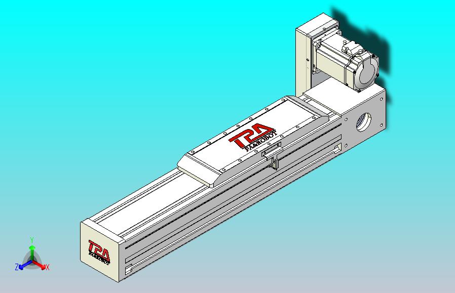 伺服电机集成皮带传动直线执行器TPA-OCB-120-224-L150-RU-P75-N3